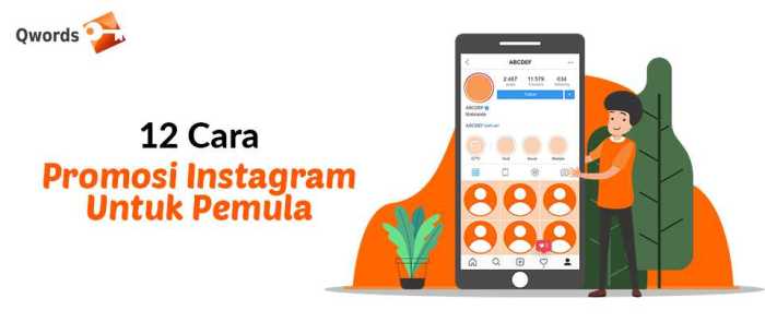 Cara promosi akun instagram teman untuk