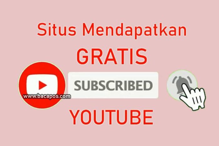 Situs penambah subscribe youtube