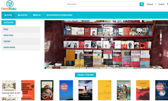 8 toko buku online murah berkualitas